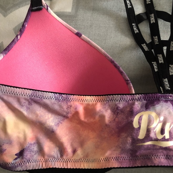 PINK straps halter push up bra - Picture 4 of 6